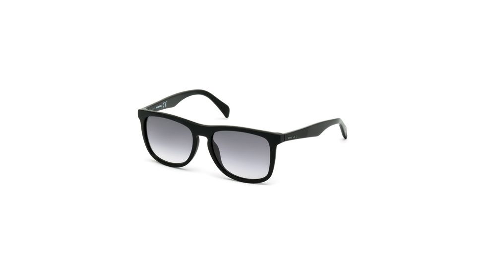 Diesel DL0162 Sunglasses - Matte Black Frame Color