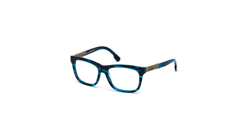 Diesel DL5077 Eyeglass Frames - Blue Frame Color