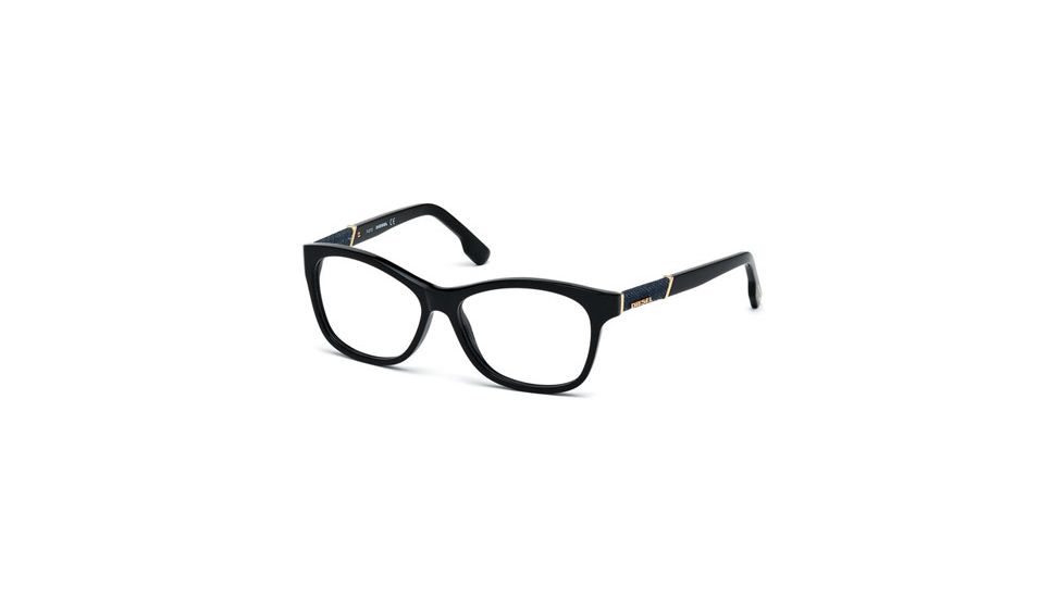 Diesel DL5085 Eyeglass Frames - Shiny Black Frame Color
