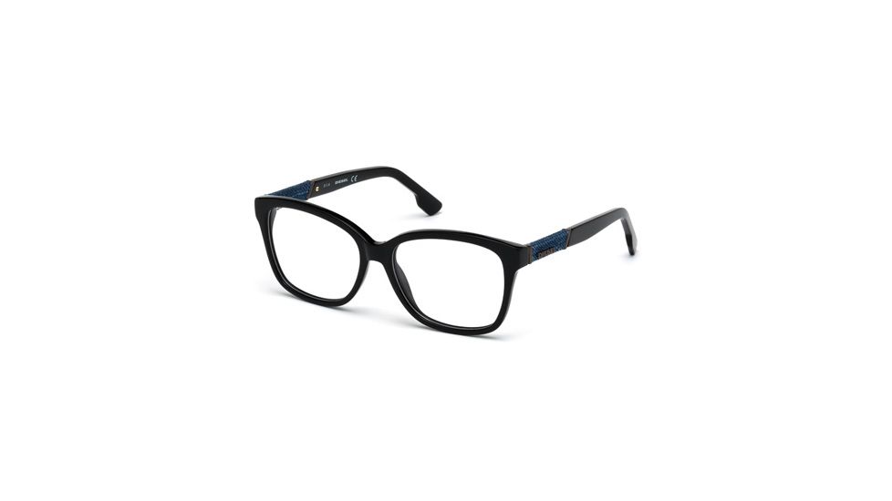 Diesel DL5108 Eyeglass Frames - Shiny Black Frame Color