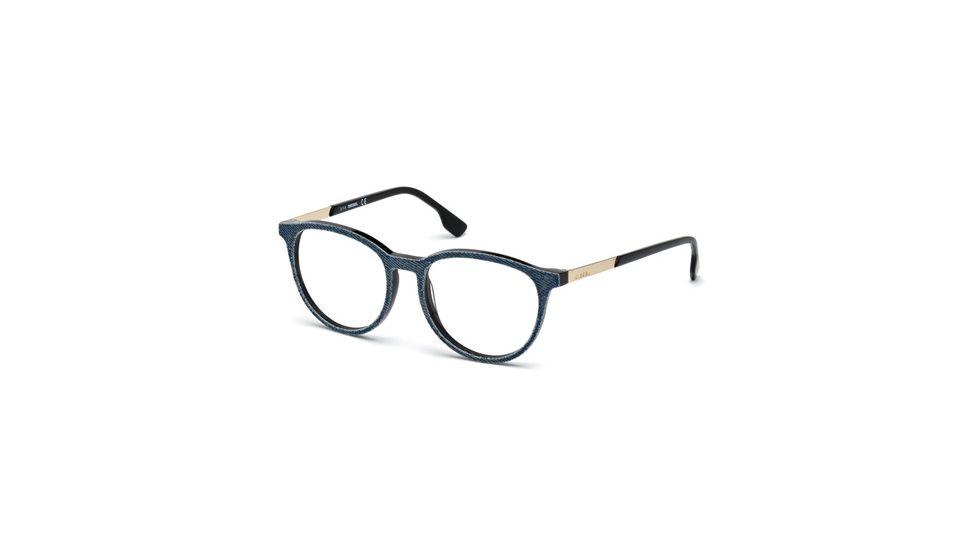 Diesel DL5117 Eyeglass Frames - Matte Black Frame Color