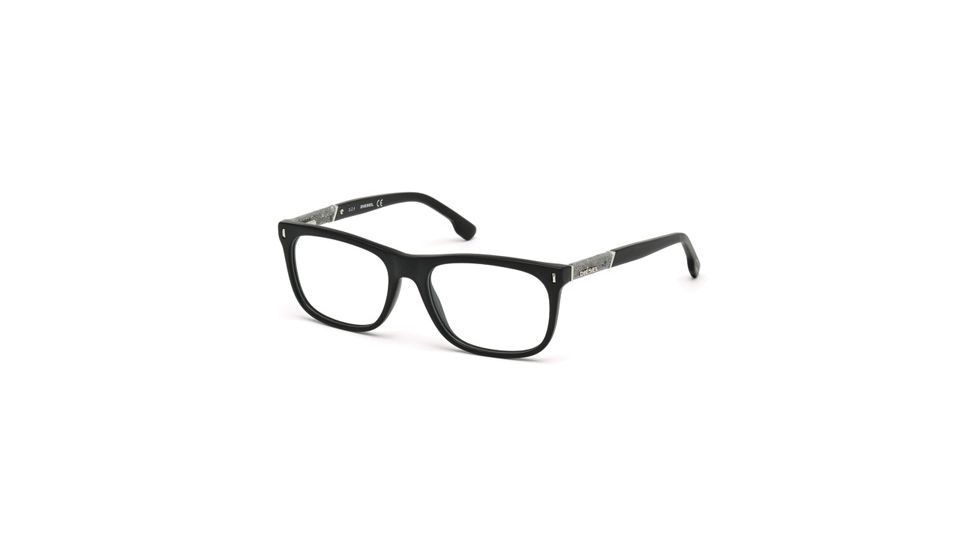 Diesel DL5157 Eyeglass Frames - Matte Black Frame Color