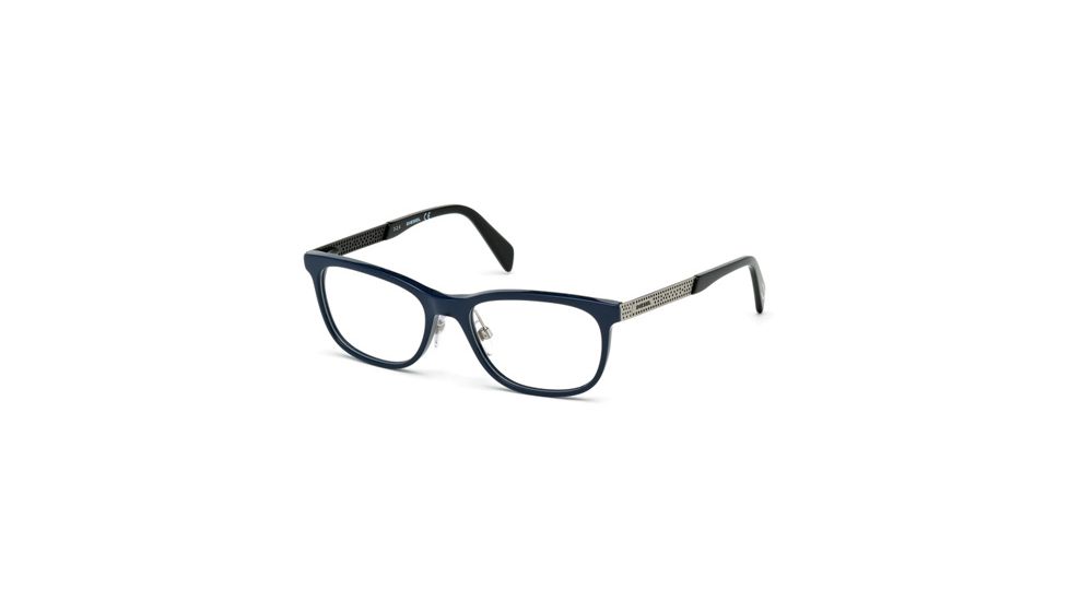Diesel DL5162 Eyeglass Frames - Shiny Blue Frame Color