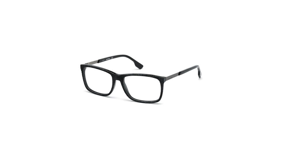 Diesel DL5166 Eyeglass Frames - Shiny Black Frame Color