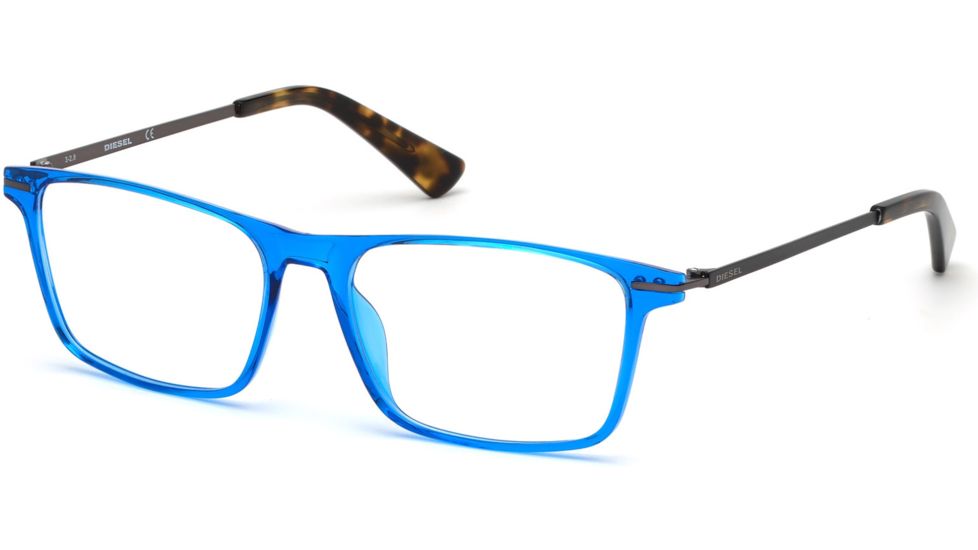 Diesel DL5316 Eyeglass Frames - Shiny Blue Frame Color