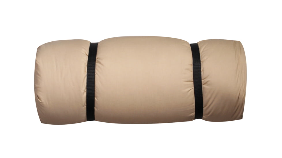 Disc-O-Bed Duvalay with Luxury Memory Foam Sleeping Bag &amp; Duvet, Adults, Cappuccino, Large, 50014