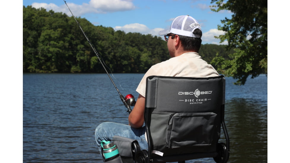 Disc-O-Bed Outfitter Chair, Grey, 51029