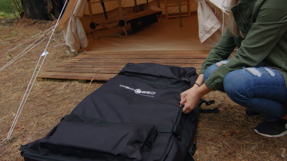 Disc-O-Bed Rolling Bag, 2XL Disc-O-Bed, Black, 50576