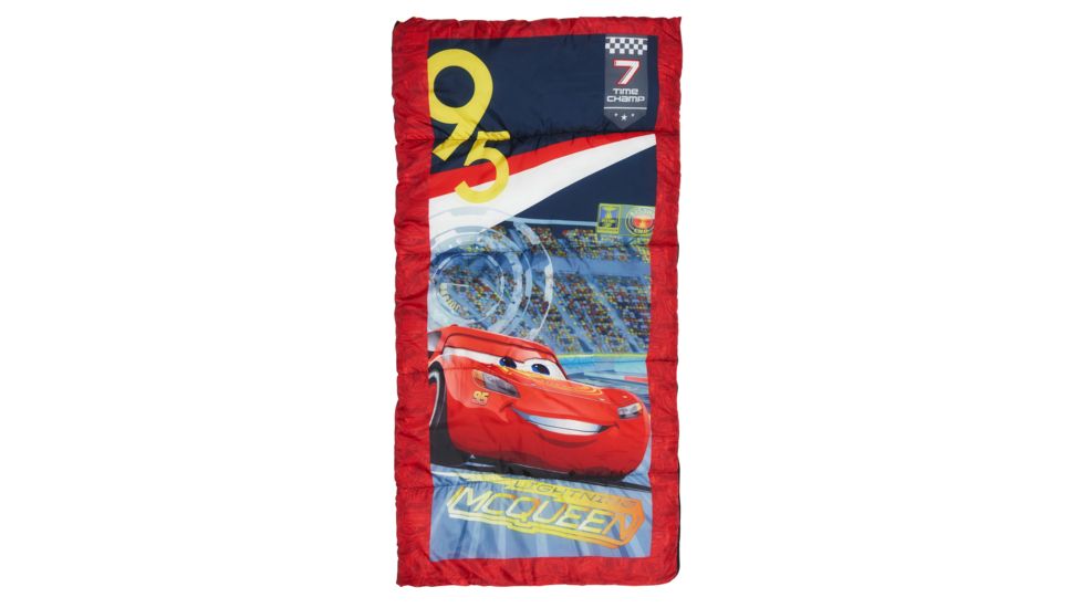 Disney Cars 3 Sleeping Bag, Black, Red, 28In X 56In, D-2201CAR7A