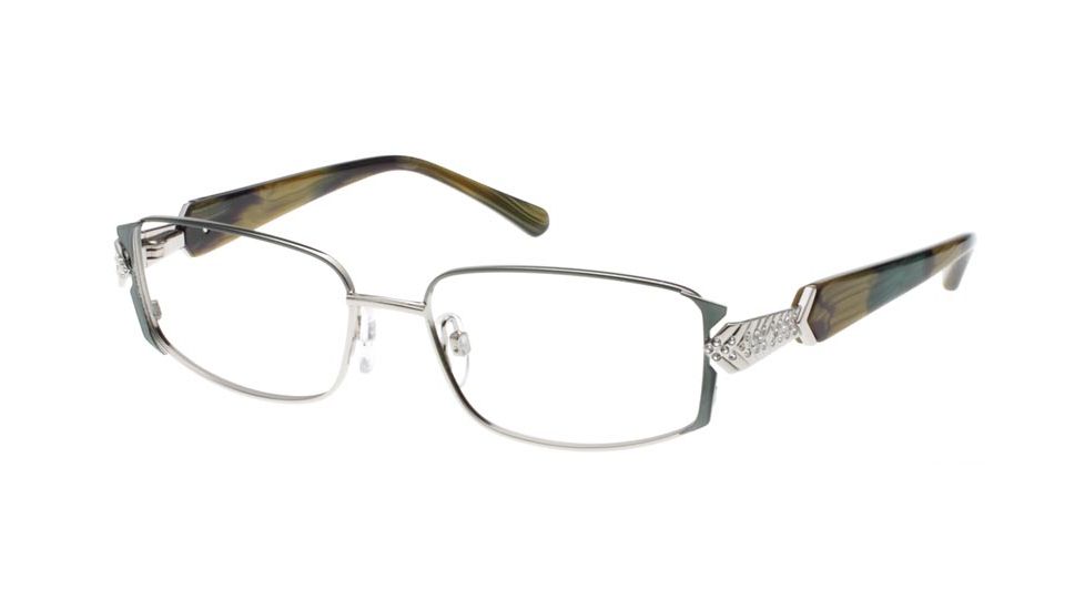 Diva 5393 Eyeglasses - Anthracite-Cognac-Cream Frame w/ Clear Lenses 5393-2TE