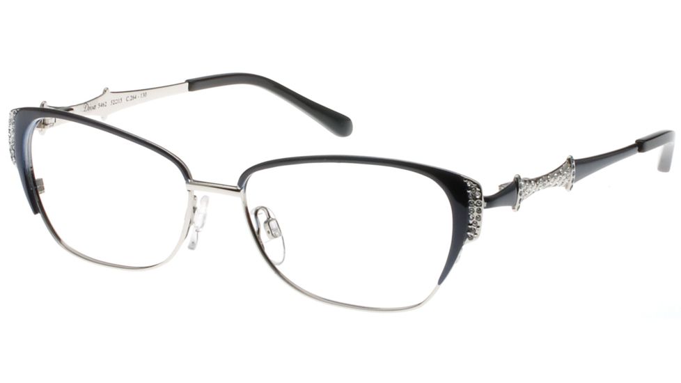 Diva 5462 Bifocal Prescription Eyeglasses, Navy/Silver Frame, DI5462264BI