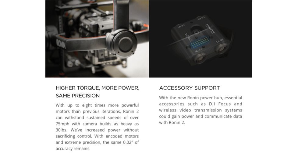 DJI Innovations Ronin 2 Basic Combo, Black, CP.ZM.00000074.01