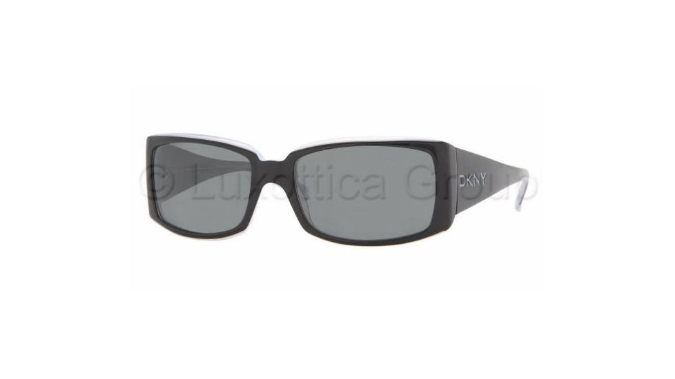 DKNY DY4056 Bifocal Prescription Sunglasses DY4056-336087-5617 - Lens Diameter 56 mm, Frame Color Black Ice