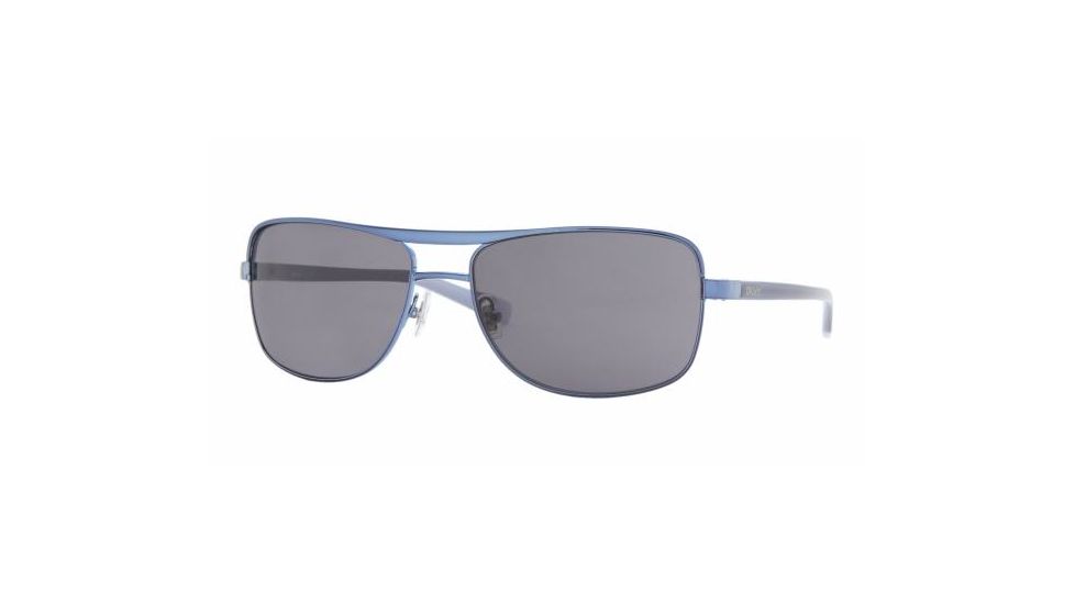 DKNY DY5050 SV Prescription Sunglasses - Dark Light Blue Gray Frame / 58 mm Prescription Lenses, 102387-5816