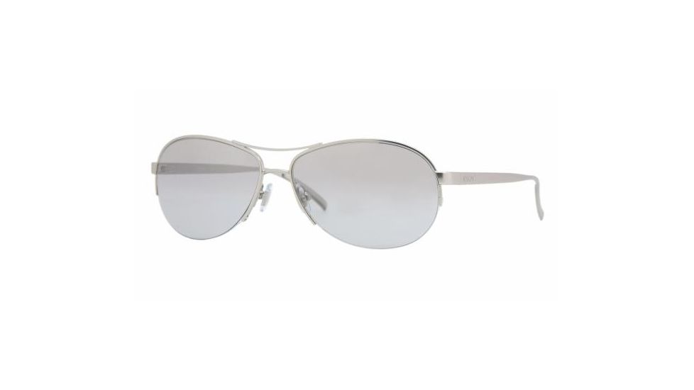 DKNY DY5061 Progressive Sunglasses - Matte Silver Gray Mirror Silver Gradient Frame / 58 mm Prescription Lenses, 10296V-5814