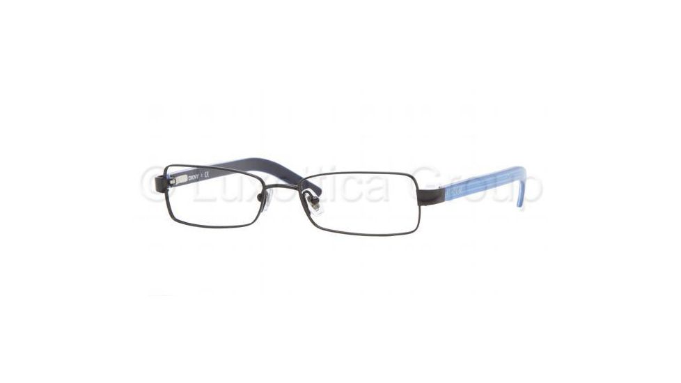 DKNY DY5585 Progressive Eyeglasses, Matte Black Frame / 50 mm Prescription Lenses, 1004 5016