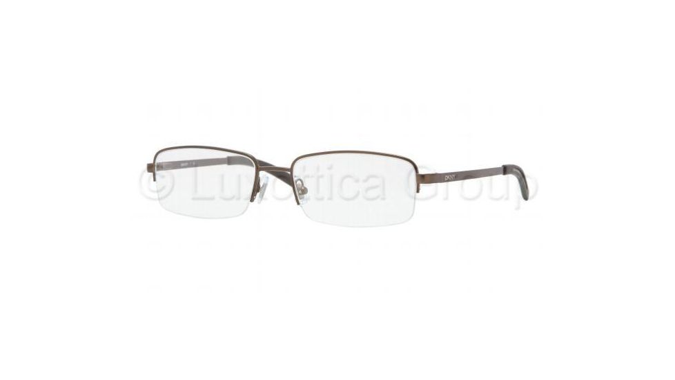 DKNY DY5607 SV Prescription Eyeglasses Matte Brown Frame / 50 mm Prescription Lenses, 1086-5017