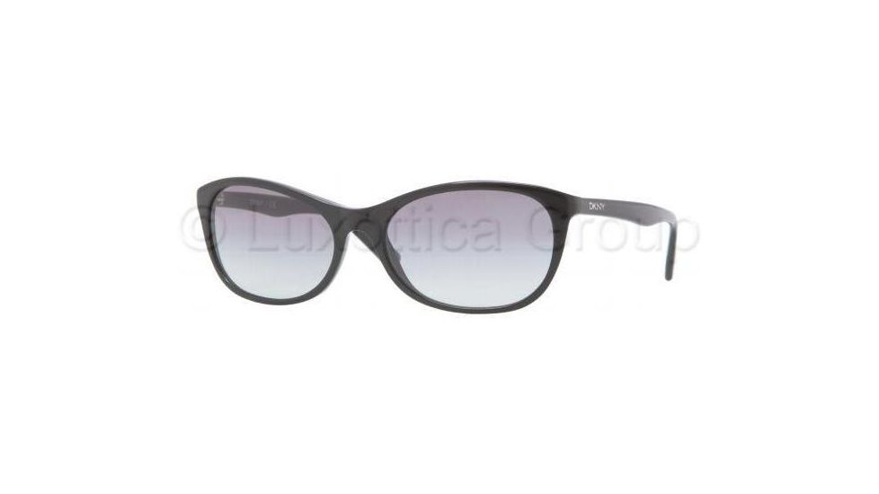 DKNY DY4083 Single Vision Prescription Sunglasses DY4083-300111-5617 - Frame Color Black, Lens Diameter 56 mm