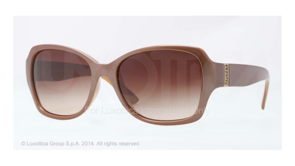 DKNY DY4111 Bifocal Prescription Sunglasses DY4111-363113-57 - Lens Diameter 57 mm, Frame Color Metallized Brown