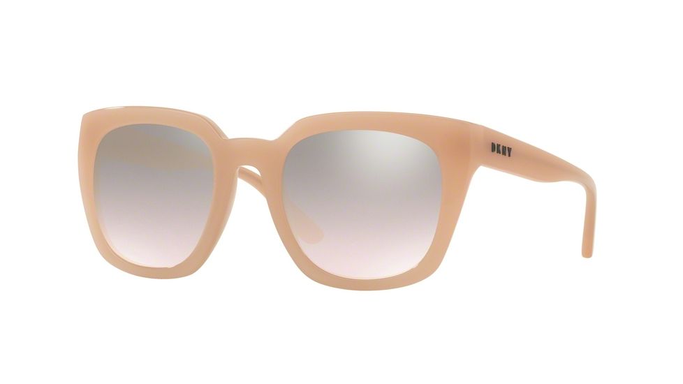 DKNY DY4144 Progressive Prescription Sunglasses DY4144-37248Z-52 - Lens Diameter 52 mm, Frame Color Blush