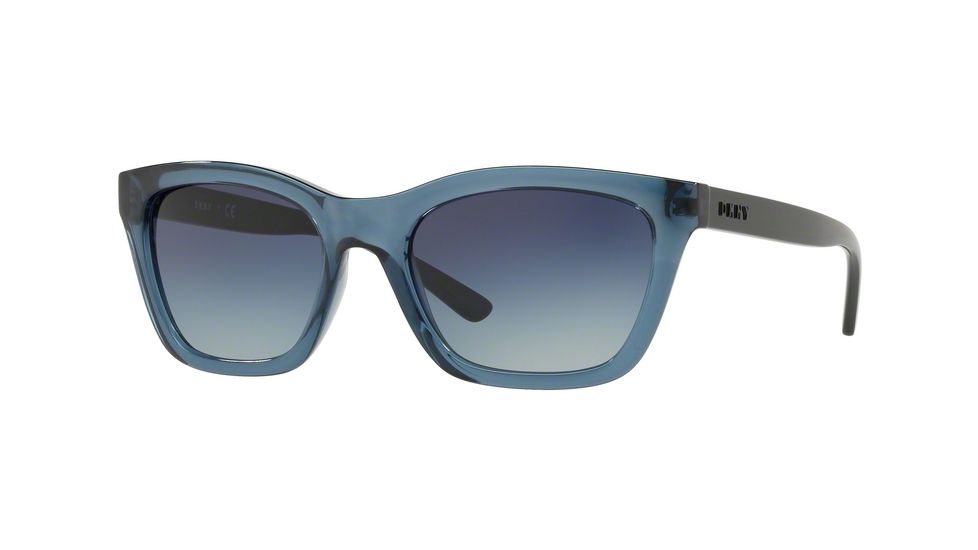 DKNY DY4158 Bifocal Prescription Sunglasses DY4158-37144L-55 - Lens Diameter 55 mm, Frame Color Dark Navy