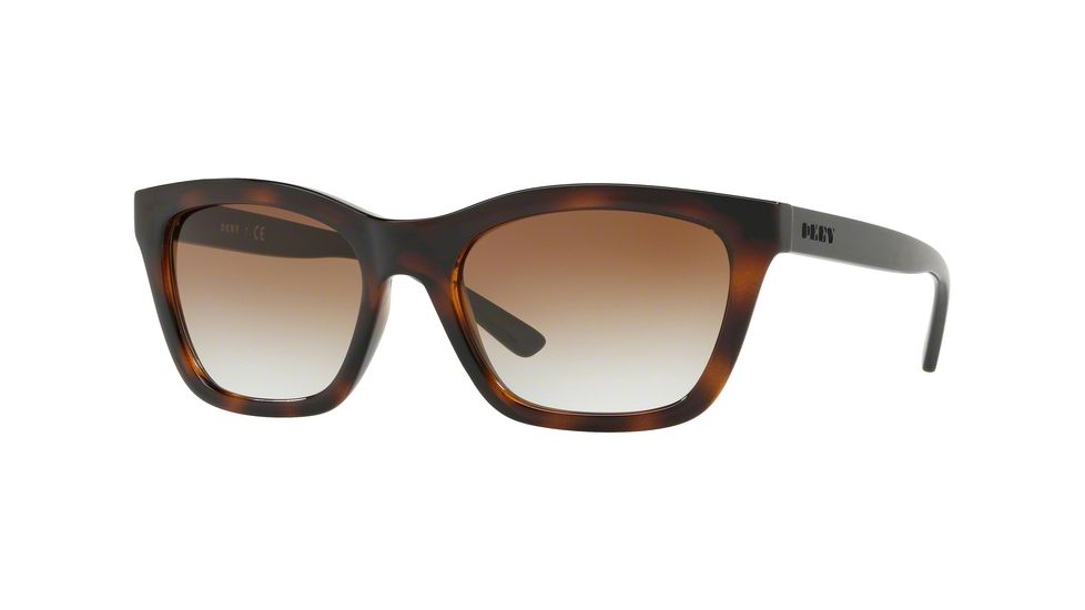 DKNY DY4158 Bifocal Prescription Sunglasses DY4158-377413-55 - Lens Diameter 55 mm, Frame Color Matte Dark Tortoise