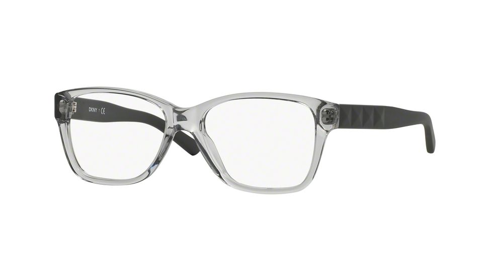 DKNY DY4660 Eyeglass Frames 3653-51 - Transparent Grey Frame