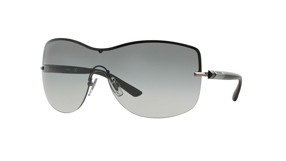 DKNY DY5081 Progressive Prescription Sunglasses DY5081-100311-38 - Lens Diameter 38 mm, Frame Color Gunmetal