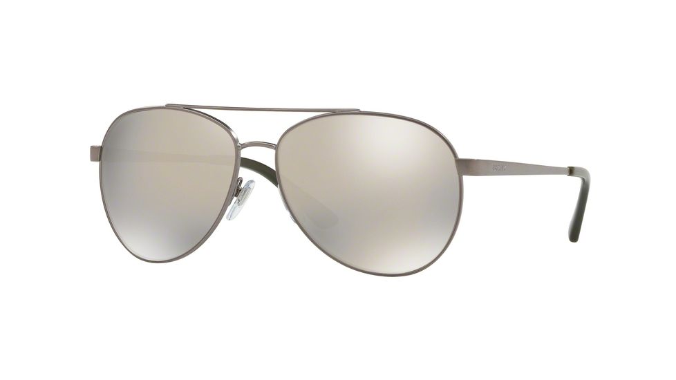 DKNY DY5082 Progressive Prescription Sunglasses DY5082-12557U-59 - Lens Diameter 59 mm, Frame Color Matte Gunmetal