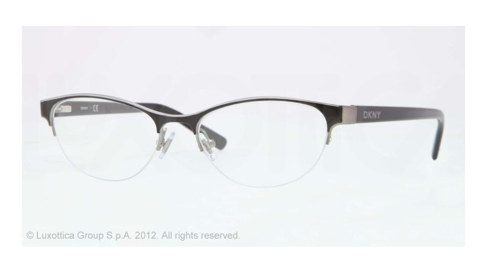 DKNY DY5642 Progressive Prescription Eyeglasses 1014-52 - Gunmetal Frame, Demo Lens Lenses