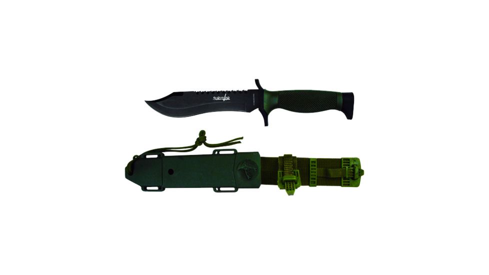 Survivor Overall 12in Survival Knife HK 6001