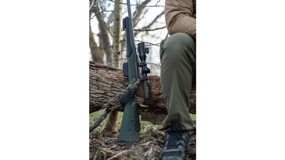 DNT Optics Zulus 4K 3-24x50mm Night Vision Riflescope w/Laser Rangefinder and DNT Ballistic Engine, Black, ZT4K324R