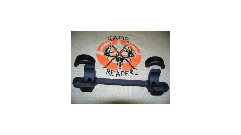 DNZ Products Game Reaper Scope Mount - Browning A Bolt Long Action, Low Ring, 1 in Tube, Black Matte, 10500