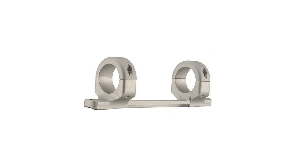 DNZ Products Game Reaper Scope Mount - Browning A Bolt Long Action, Low Ring, 1 in Tube, Silver, 11500