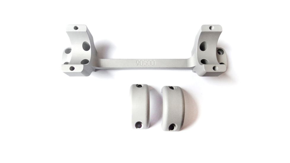 DNZ Products Game Reaper Scope Mount - Browning A Bolt Super Short Action, High Ring, 1 in Tube, Silver, 65500