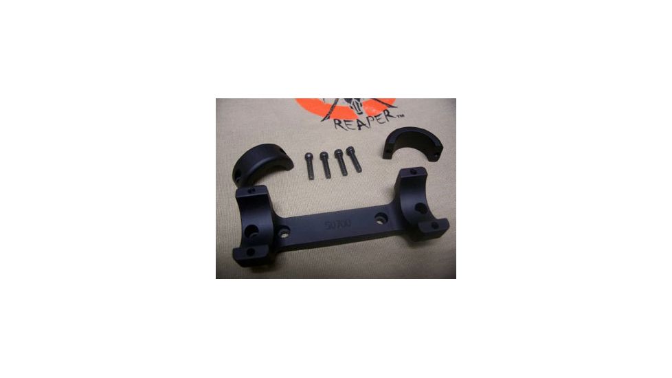 DNZ Products Game Reaper Scope Mount - Browning X Bolt Long Action, Low Ring, 1 in Tube, Black Matte, 90500
