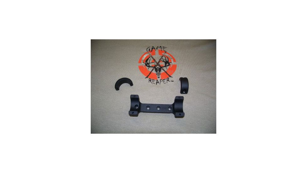DNZ Products Game Reaper Scope Mount - CVA Rifle, Low Ring, 1 in Tube, Black Matte, 10030