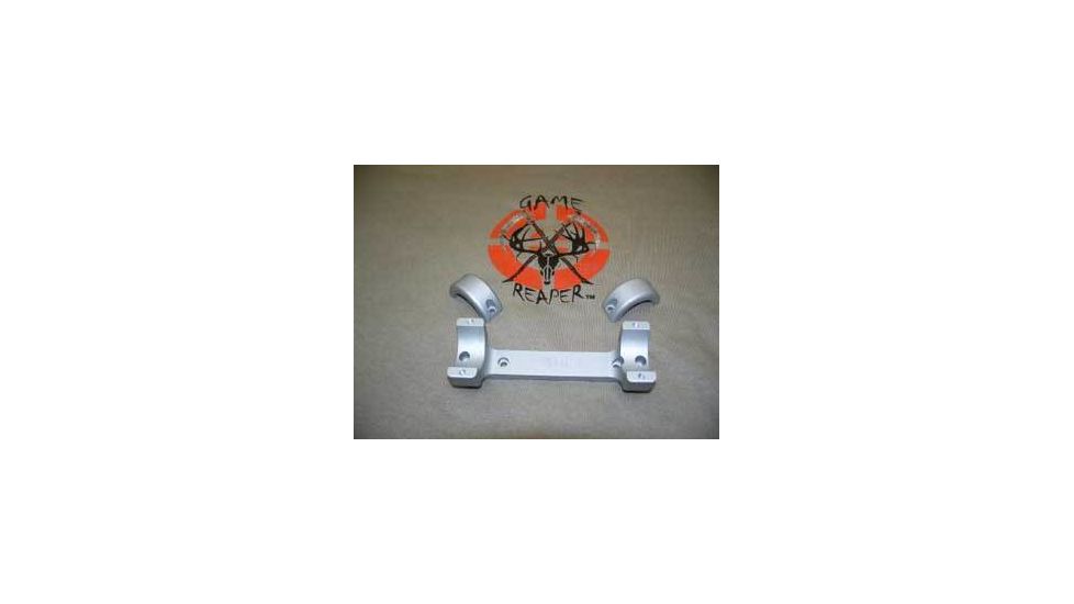 DNZ Products Game Reaper Scope Mount - Ruger 10/22, Low Ring, 1 in Tube, Silver, 11081