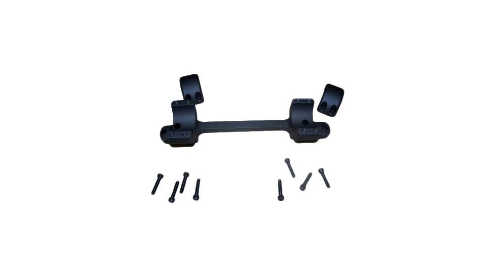 DNZ Products Game Reaper Scope Mount - Savage All Round Receiver Long Action, Medium Ring, 0 MOA, Right Hand, 1 in Tube, Black Matte, 18200