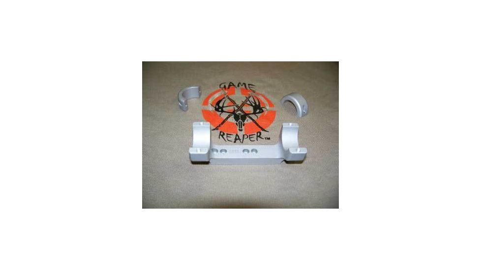 DNZ Products Game Reaper Scope Mount - T/C Encore Omega-ERR, Medium Ring, 1 in Tube, Silver, 10016s