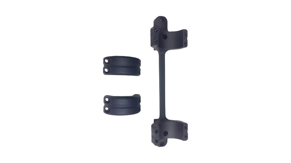DNZ Products 215 Tactical Scope Mount - Howa 1500, Weatherby Mark V Magnum 9 Lug, Weatherby Vanguard, Long Action, Medium Ring, 21.5 MOA, 30 mm Tube, Black Matte, 13LM3M