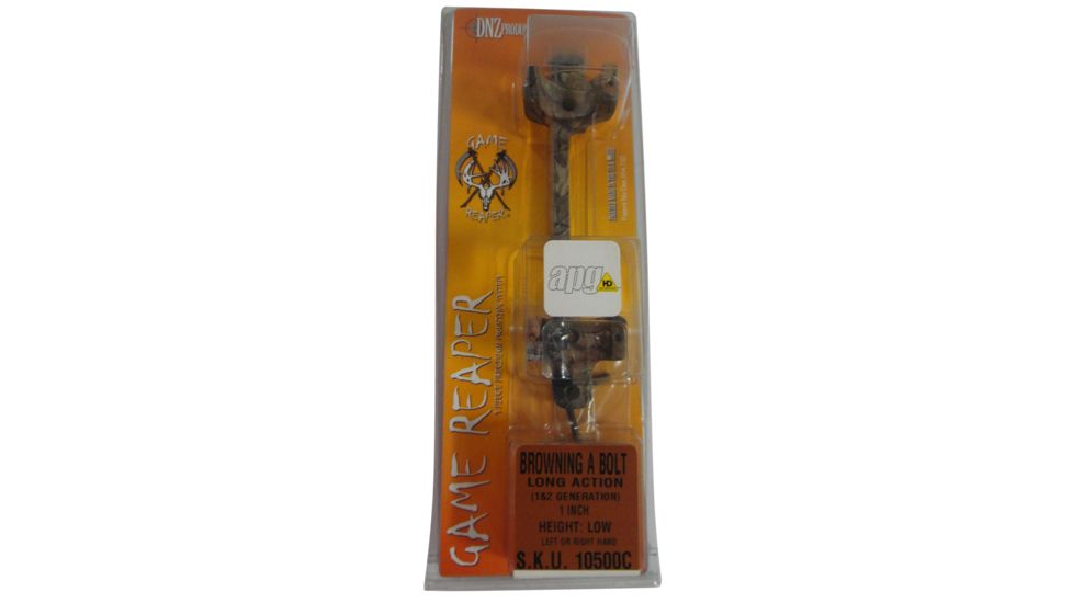 DNZ Products Game Reaper Scope Mount - Browning A Bolt Long Action, Low Ring, 1 in Tube, Camo, 10500C