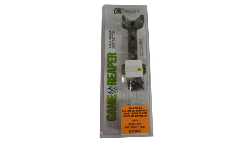 DNZ Products Game Reaper Scope Mount - CVA Rifle, High Ring, 1 in Tube, Camo, 10034C