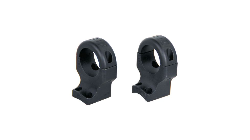 DNZ Products Hunt Masters Two Piece Mounts - Browning X-Bolt, High Ring, 1 in Tube, 2 Screws, Black Matte, XB1H2