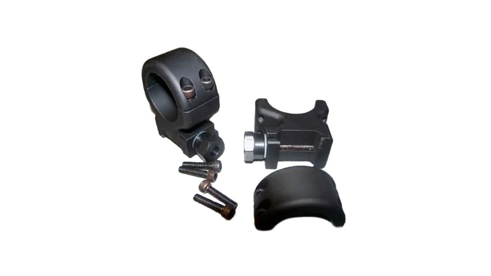 DNZ Products Freedom Reaper Scope Mount - 2 x Picantinny Rail, Extra High Ring, Tube, Black Matte, 34PH2