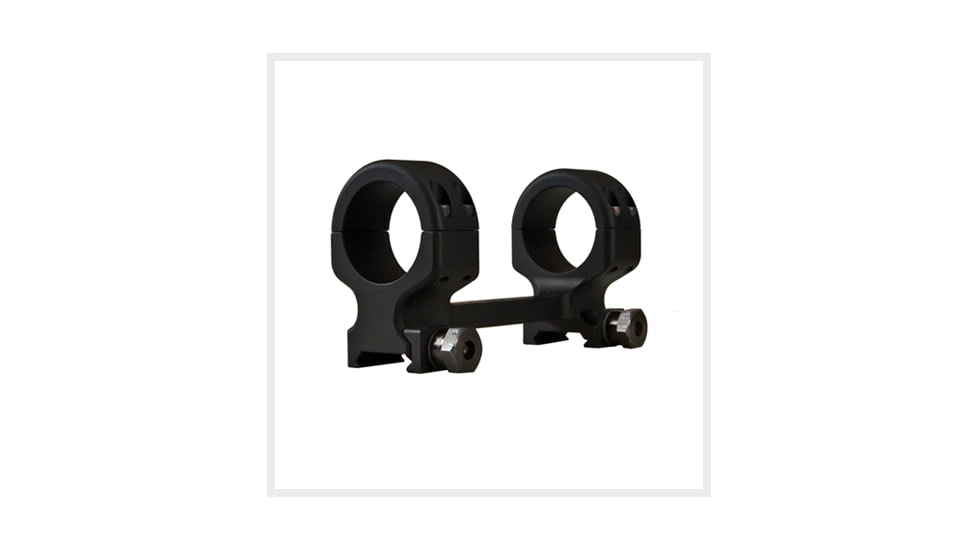 DNZ Products Freedom Reaper Scope Mount - 3.46in Long Picantinny Rail, Extra High Ring, 1 in Tube, Black Matte, 181PT