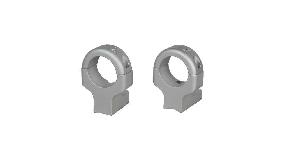 DNZ Products Hunt Masters Two Piece Mounts - Howa/Mossberg/Remington 700, High Ring, 1 in Tube, 2 Screws, Silver, 701H2S