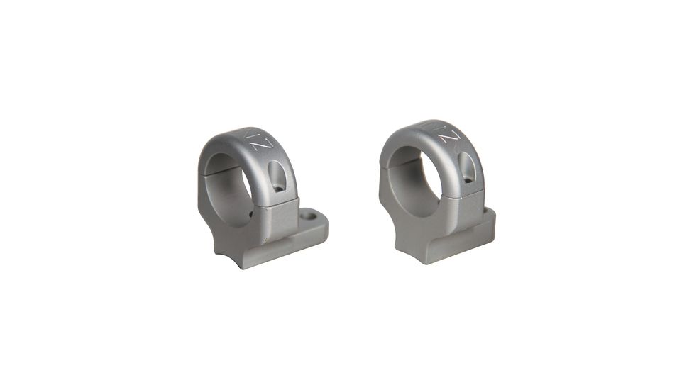 DNZ Products Hunt Masters Two Piece Mounts - Howa/Mossberg/Remington 700, Low Ring, 1 in Tube, 2 Screws, Silver, 701L2S