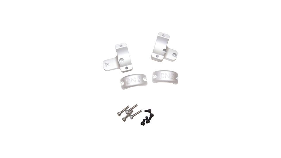DNZ Products Hunt Masters Two Piece Mounts - Howa/Mossberg/Remington 700, Medium Ring, 1 in Tube, 2 Screws, Silver, 701M2S