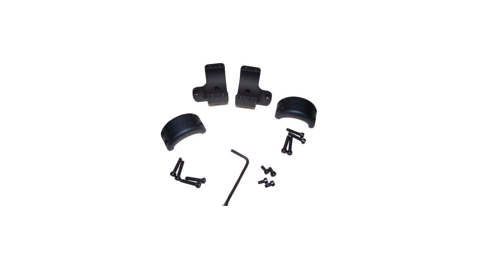 DNZ Products Hunt Masters Two Piece Mounts - Marlin XL7/XS7/Winchester 70, Low Ring, 1 in Tube, 4 Screws, Black Matte, 2W71TL